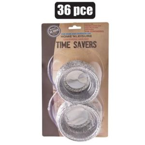 BAKING-PAN ALUM-FOIL 36PCE 7x3cm